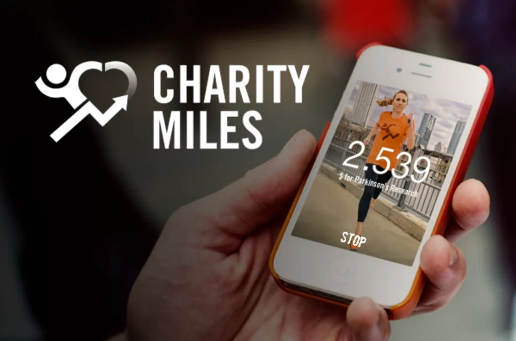 Charity Miles apps