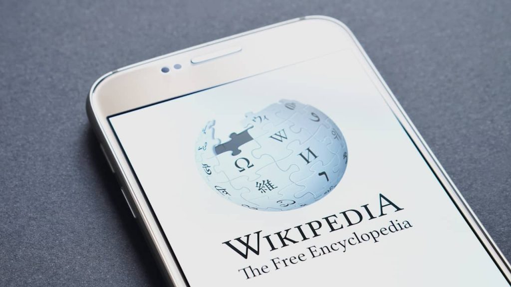 wikipedia sur mobile : encyclopédie collaborative en ligne
