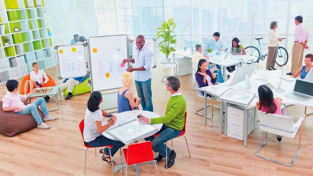 ambiance de travail positive